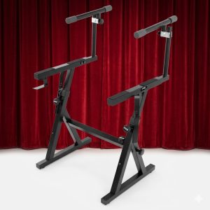 PYLE Dual Keyboard/Piano Stand